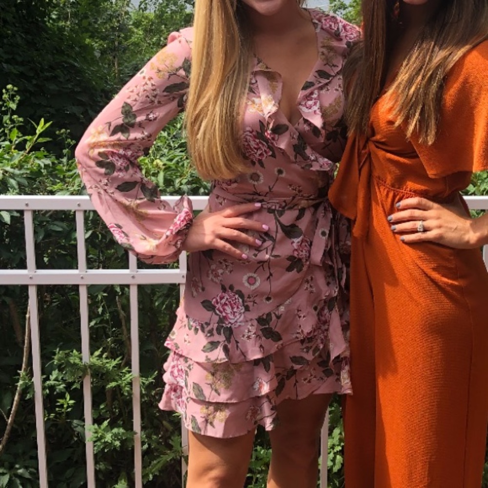 Bardot Pink Dress